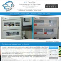 Création du site internet www.clf-electricite.com