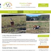 Création du site internet www.kilometres-canins.fr